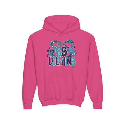 GS Dolphins Youth Hoodie - Gildan