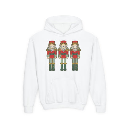 Red/Green Nutcracker Hoodie - Gildan