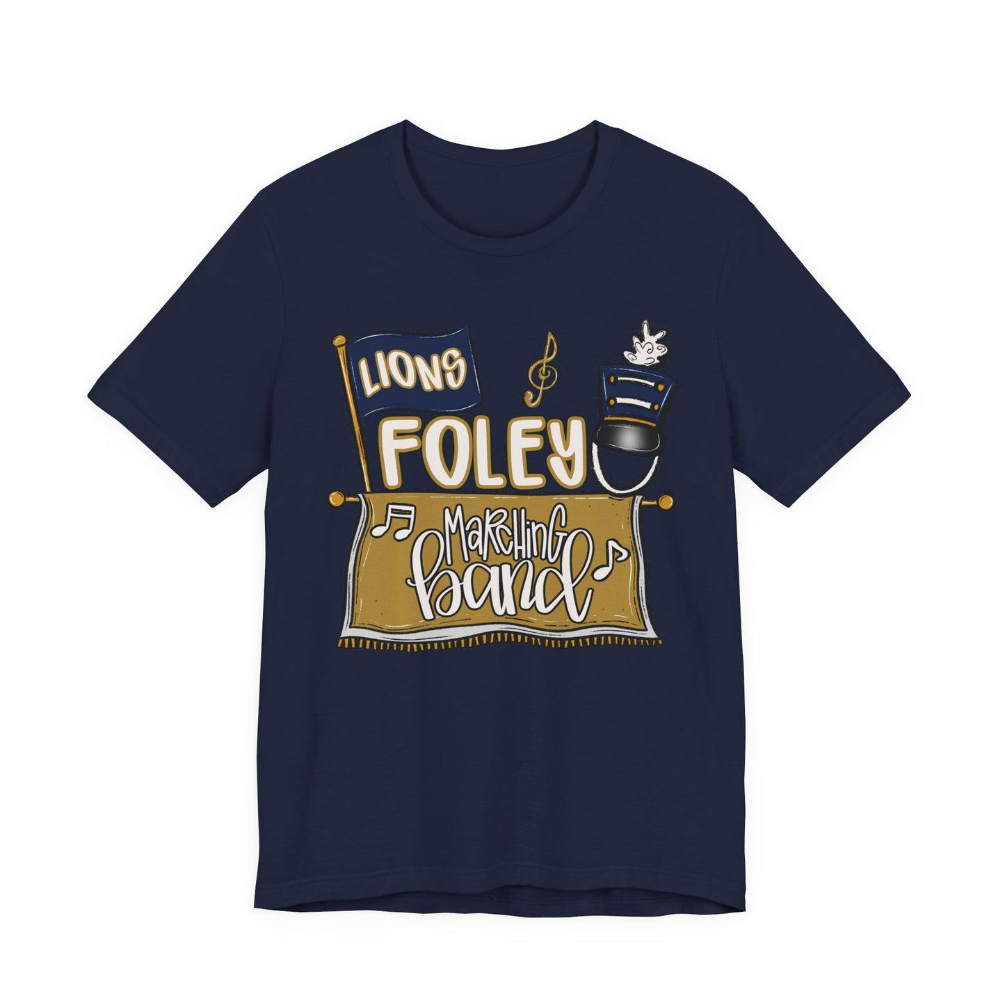 Adult Foley Marching Band Tee - Bella Canvas