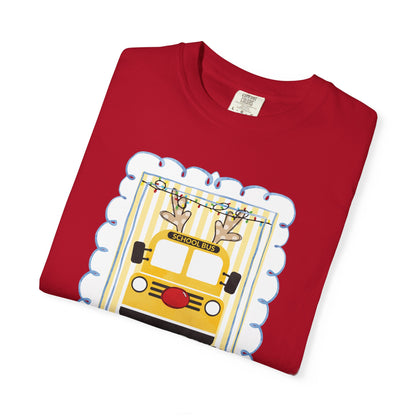 Christmas Bus Driver Tee - Comfort Colors
