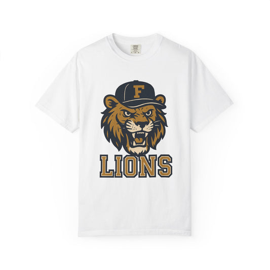 Adult Retro Roaring Lions T-Shirt - Comfort Colors