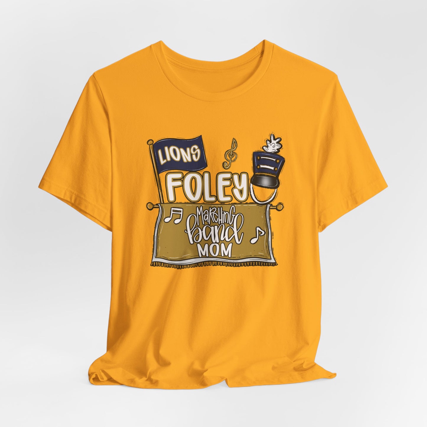 Adult Foley Lion Mom Tee - Bella Canvas