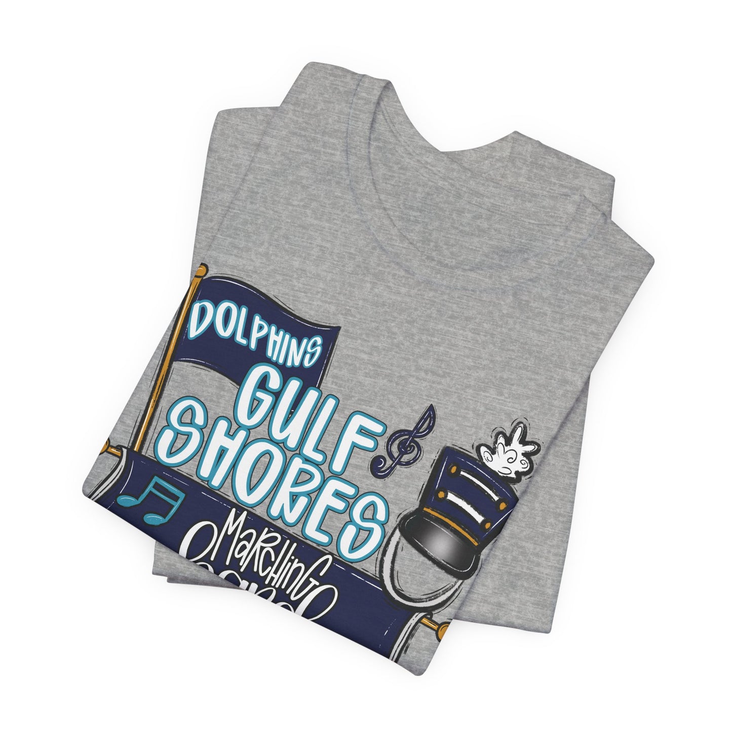 Adult Gulf Shores Band Mom Tee - Bella Canvas