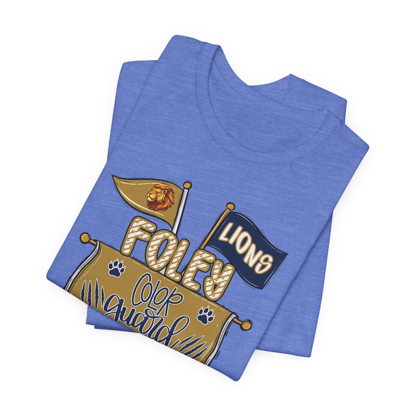 Foley Lions Color Guard Jersey Tee - Bella Canvas