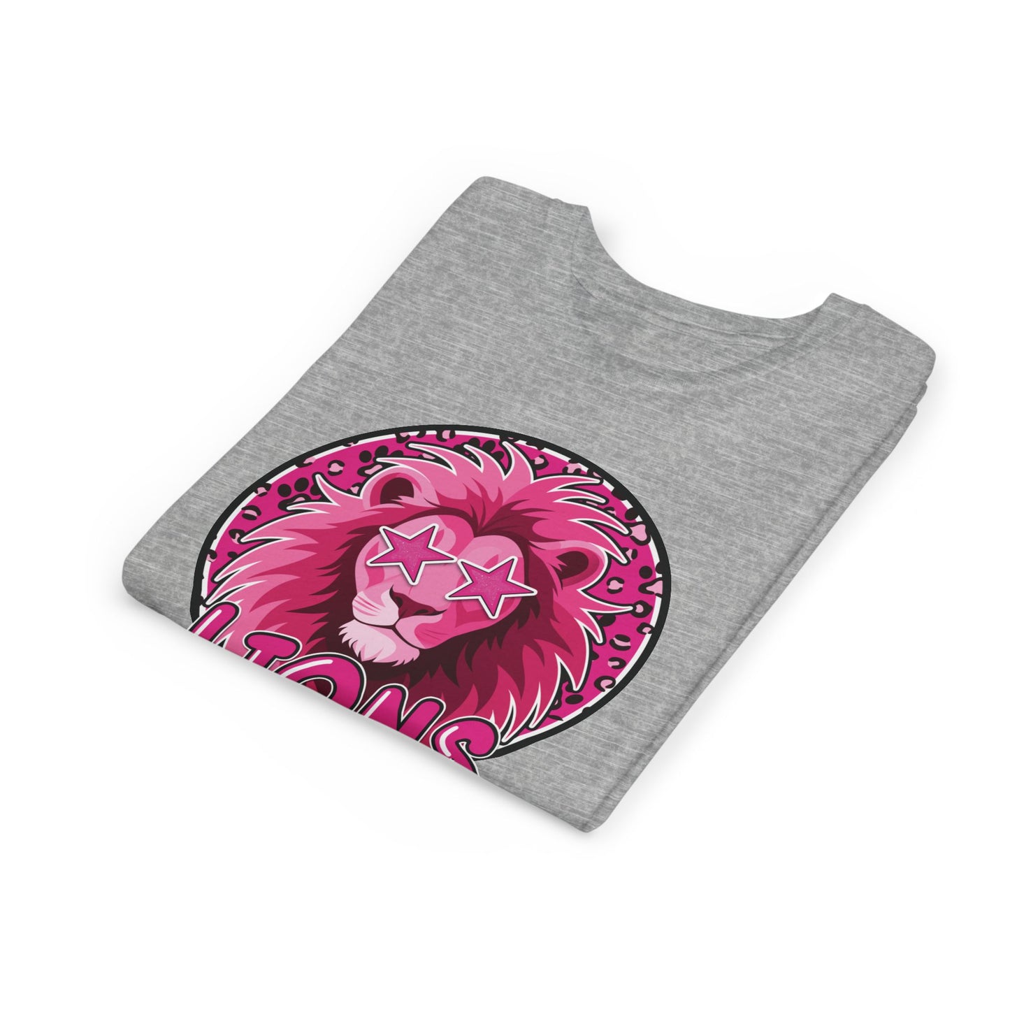 Youth Preppy Pink Lion