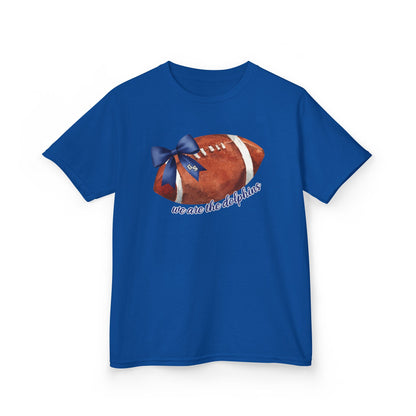 YOUTH GS Bow We Are The Dolphins Football