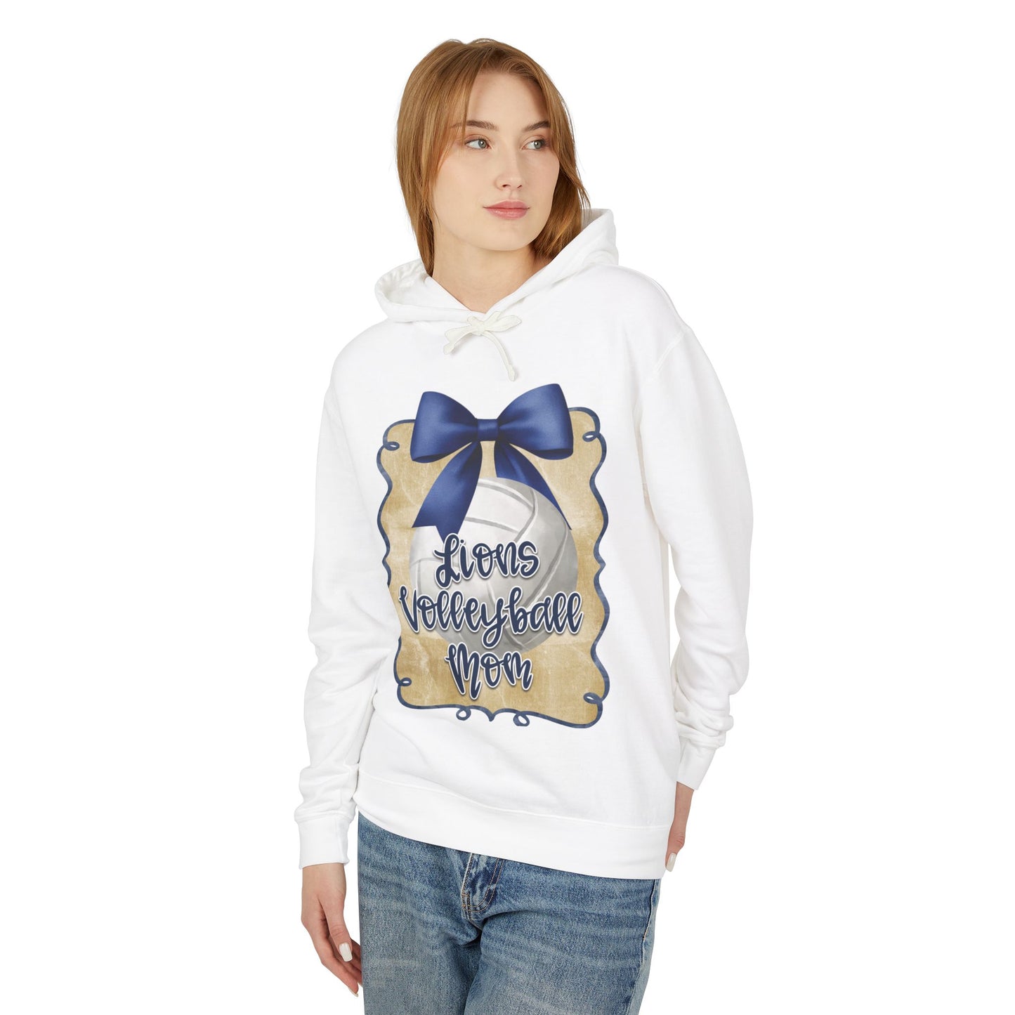 Foley Lions Volleyball Mom Hoodie - Comfort Color