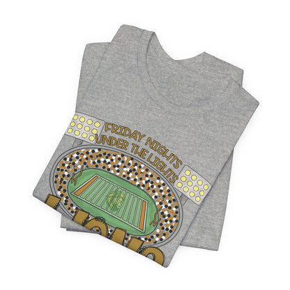 Adult LionsFriday Nights Under the Lights Tee - Bella Canvas