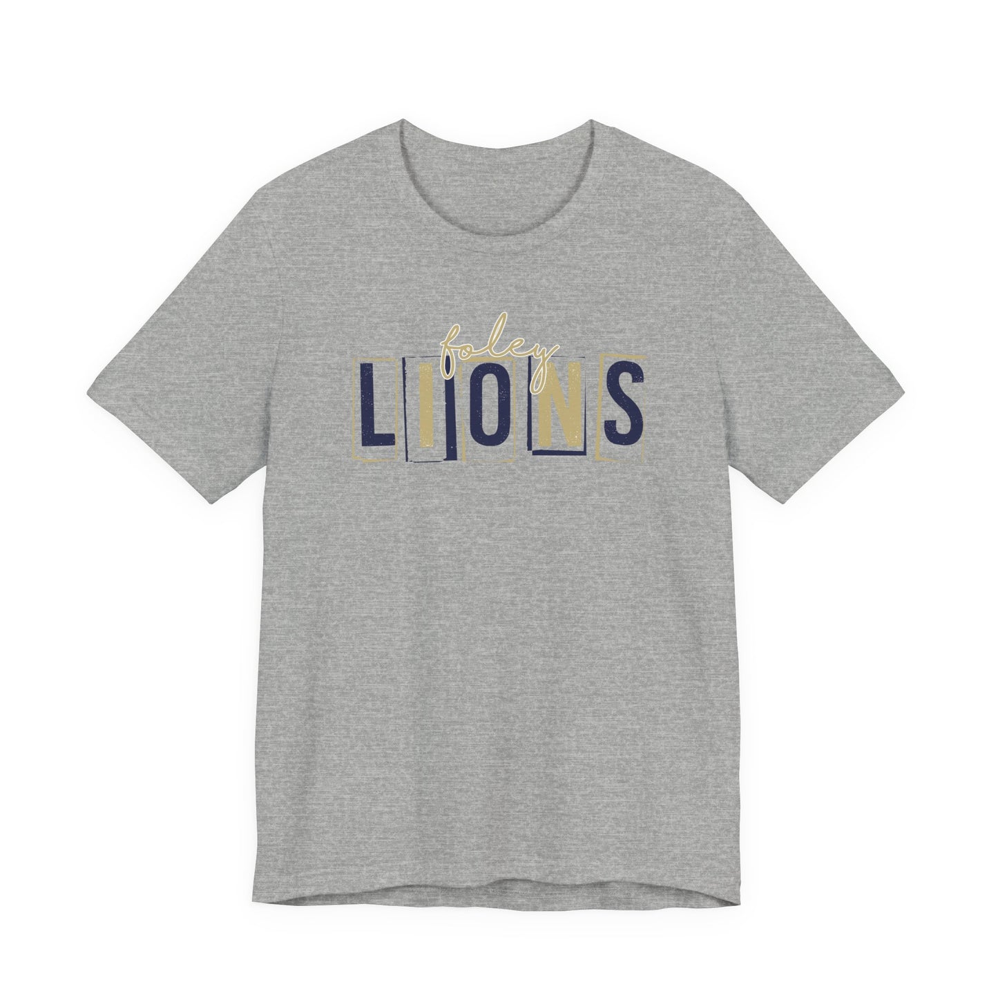 Foley Lions Boxy Tee - Bella Canvas