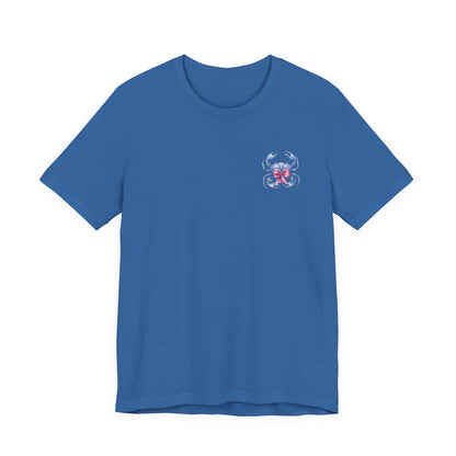 Adult Ono Island Preppy Crab T-Shirt - Bella Canvas