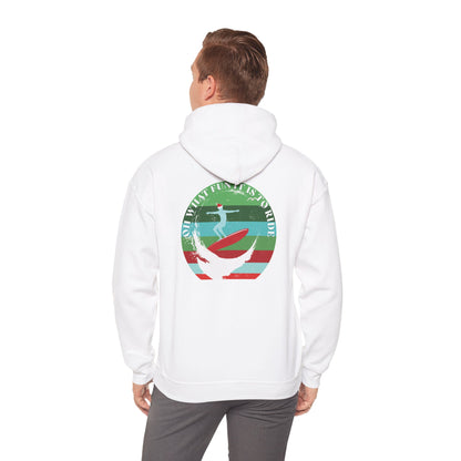 Adult Christmas Surf Hoodie - Gildan
