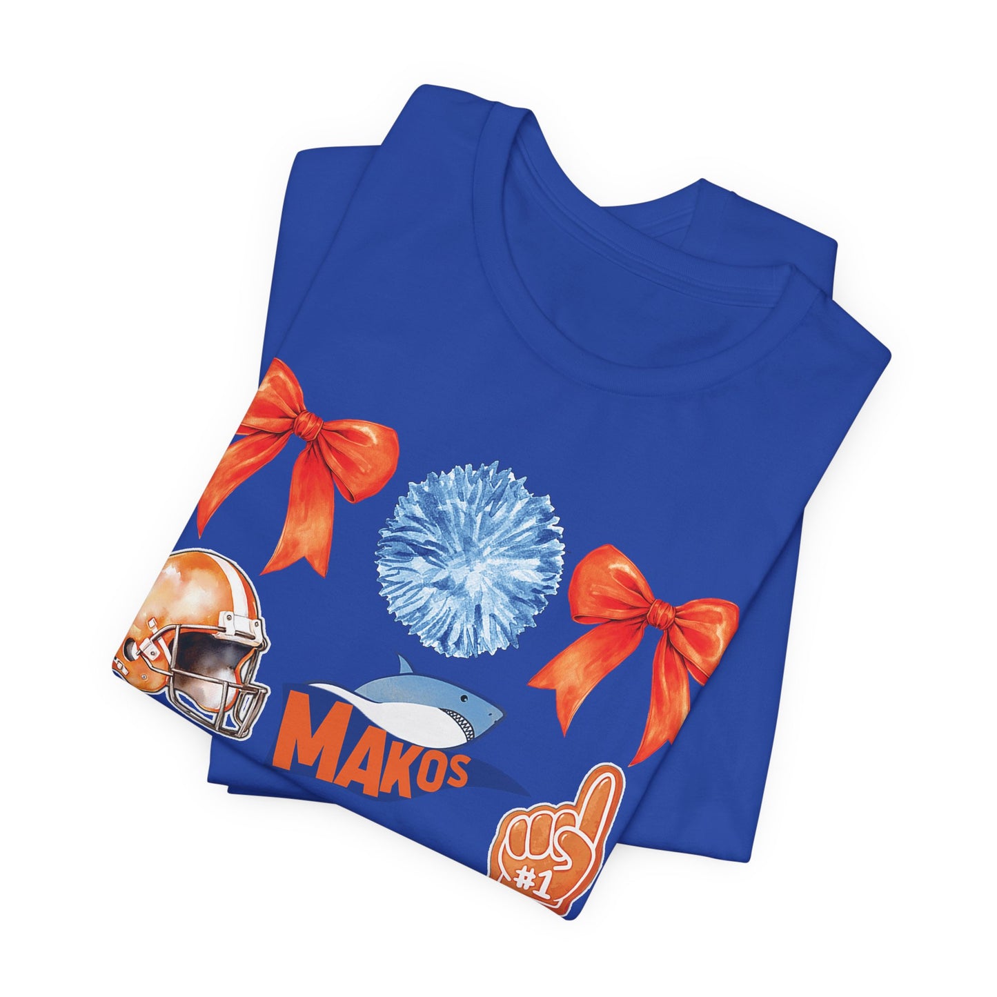 Adult Makos Coquette Football Tee