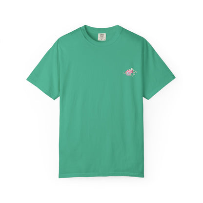 Flamingo Flamingle All the Way Christmas Tee - Comfort Colors