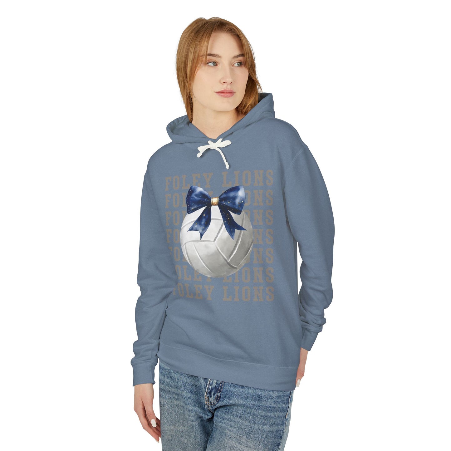 Foley Lions Volleyball Coquette Hoodie