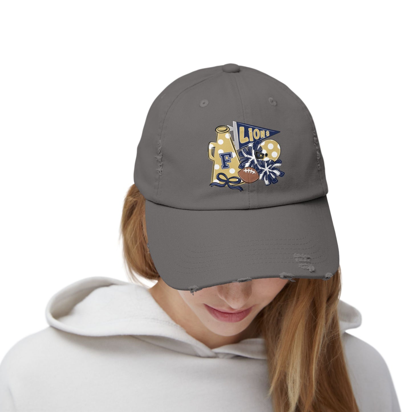 Foley Football Spirit Unisex Distressed Cap