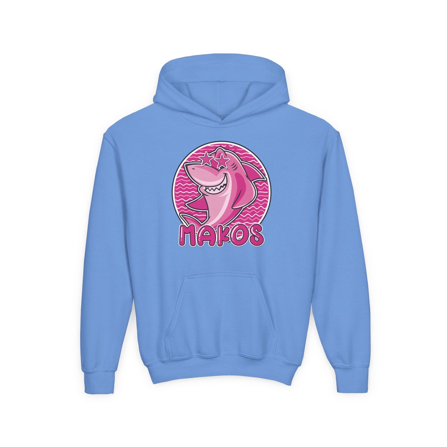 Youth Preppy Shark Hoodie