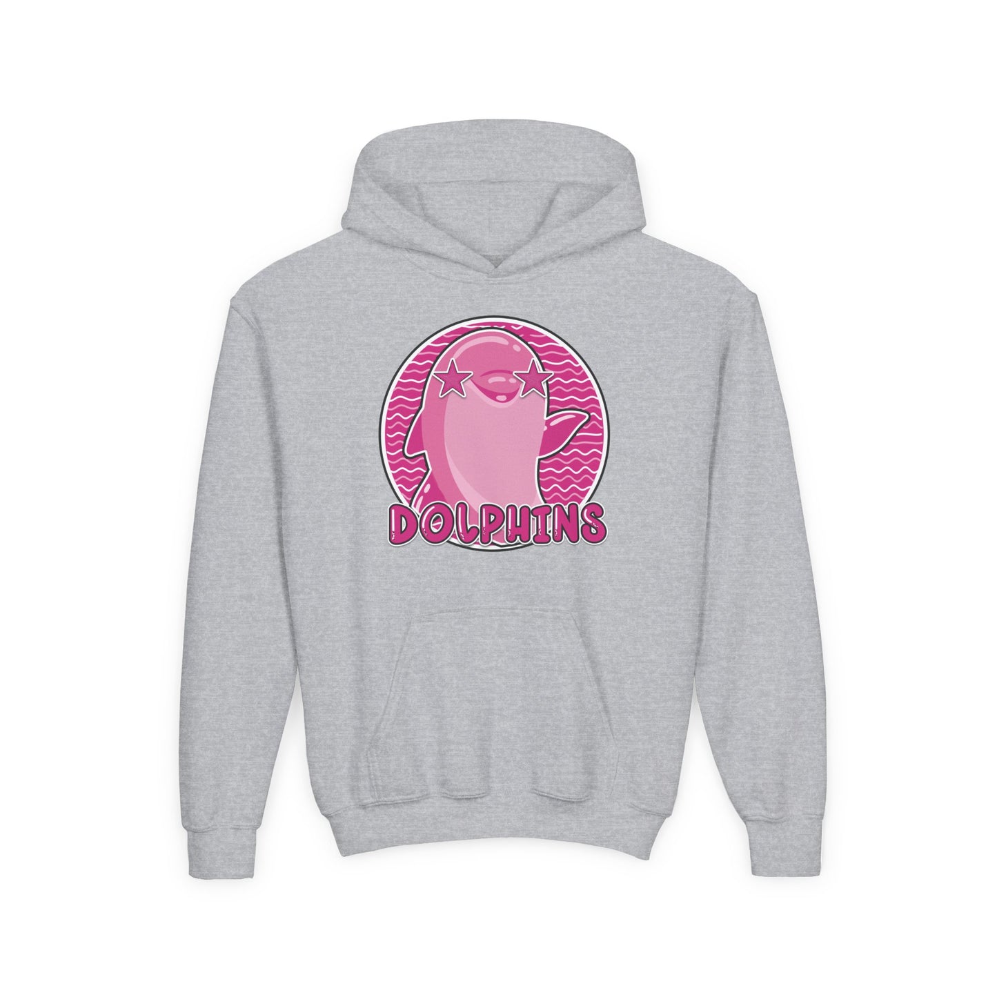 Youth Dolphin Preppy Starry Hoodied