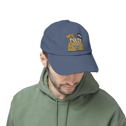 Lions Color Guard Dad Distressed Cap