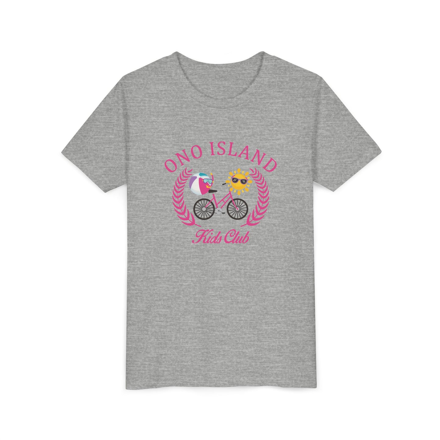 Ono Island Kids Club Pink Tee - Bella Canvas
