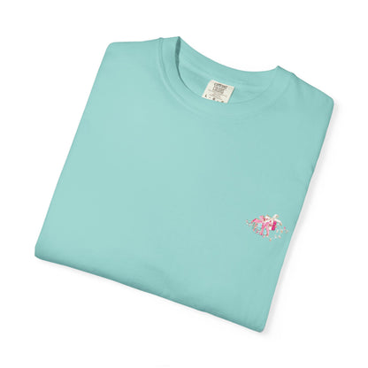 Flamingo Flamingle All the Way Christmas Tee - Comfort Colors