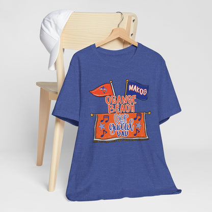 Adult Makos Color Guard Dad Tee - Bella Canvas