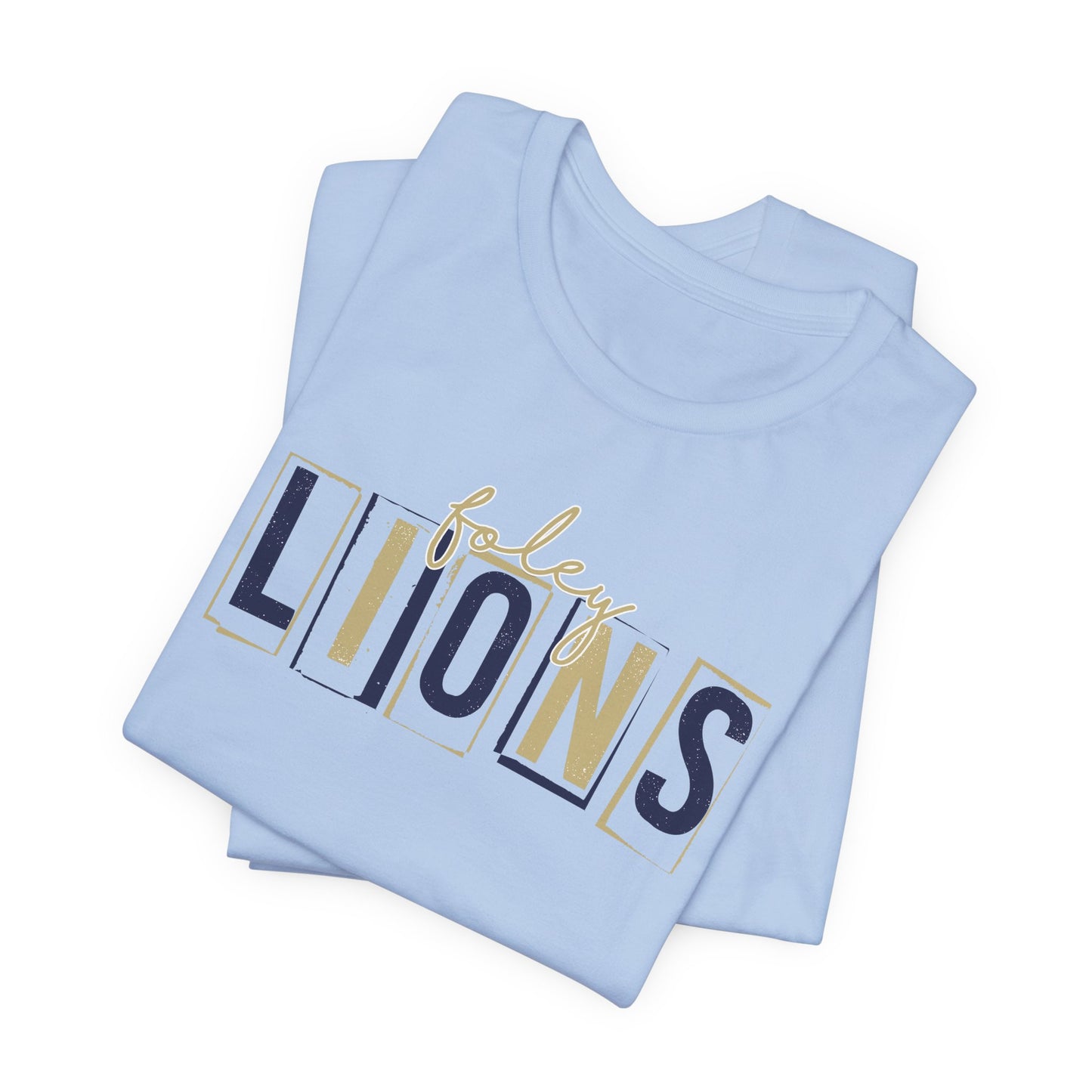 Foley Lions Boxy Tee - Bella Canvas