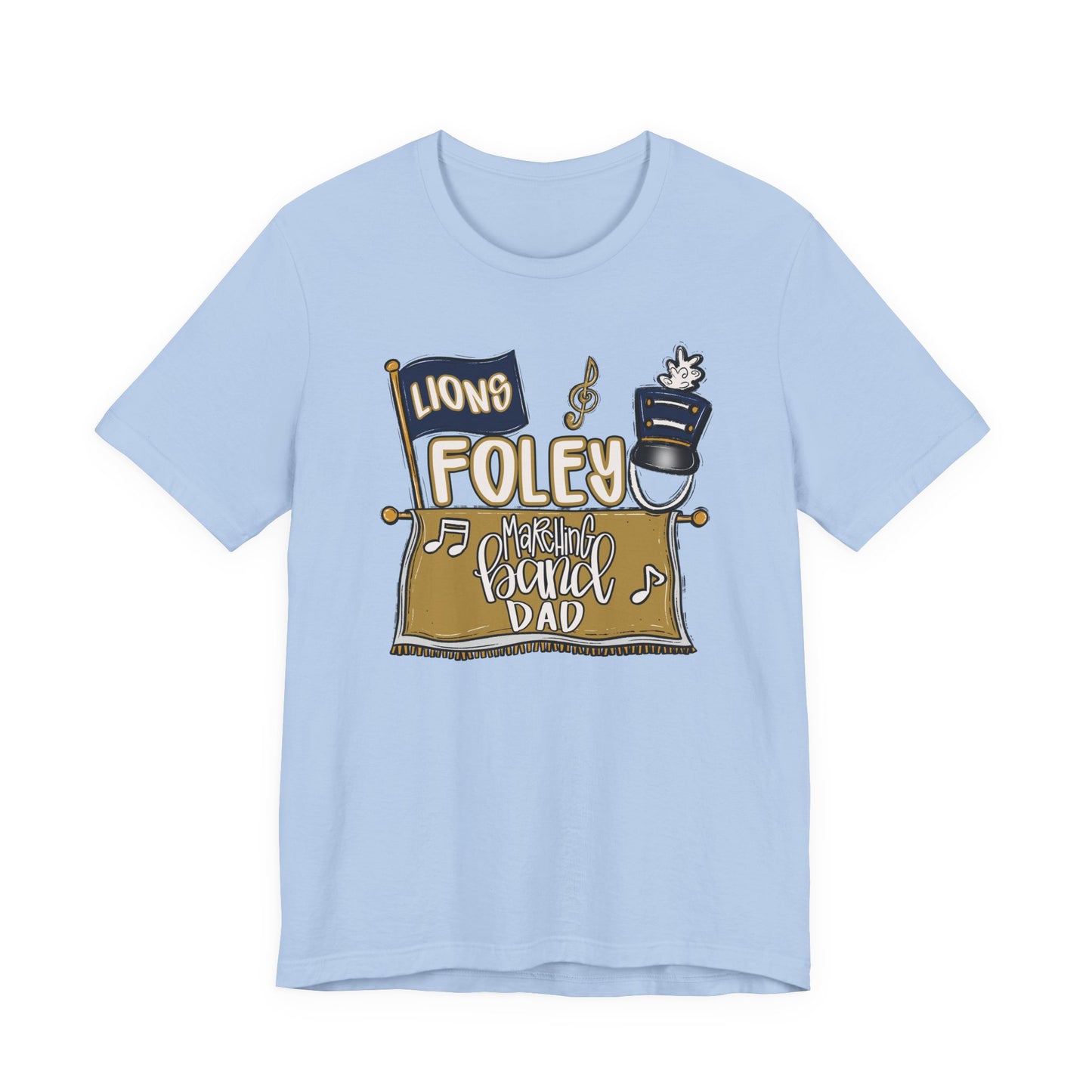 Foley Band Dad Tee - Bella Canvas