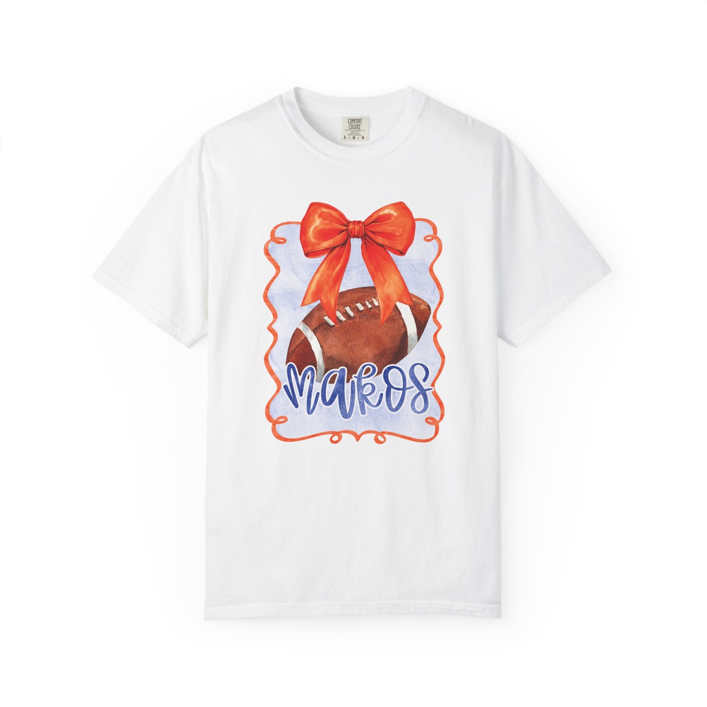 Adult Makos Watercolor Coquette Tee - Comfort Colors