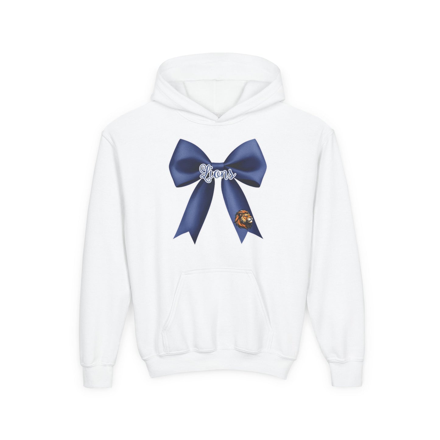 Youth Lions Ribbon Hoodie