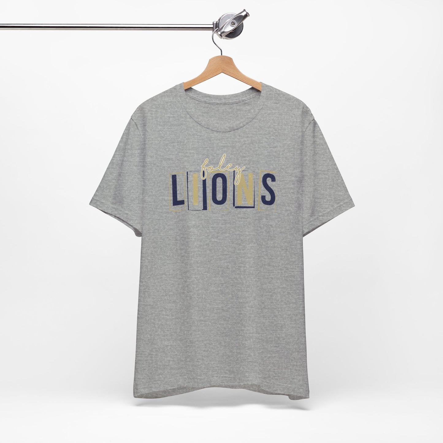 Foley Lions Boxy Tee - Bella Canvas