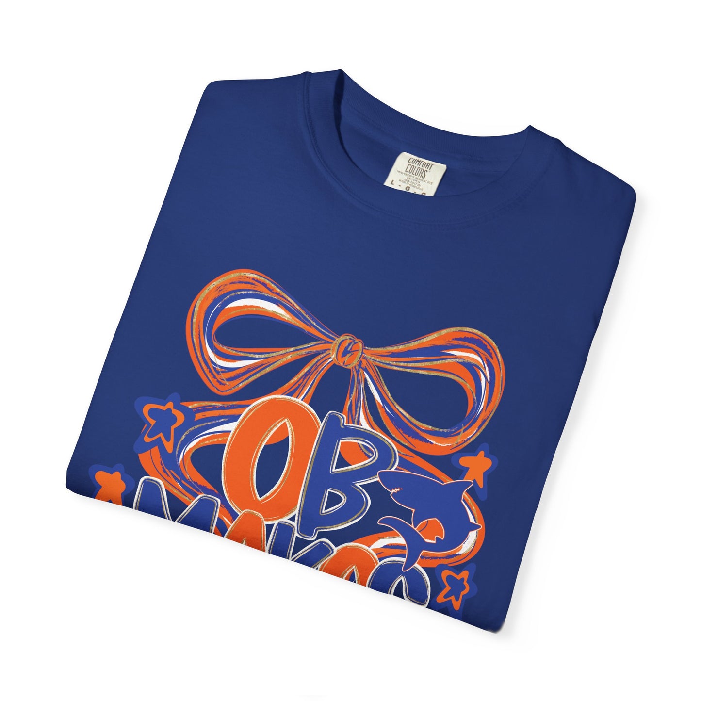 Adult OB Makos Bow Tee - Comfort Colors
