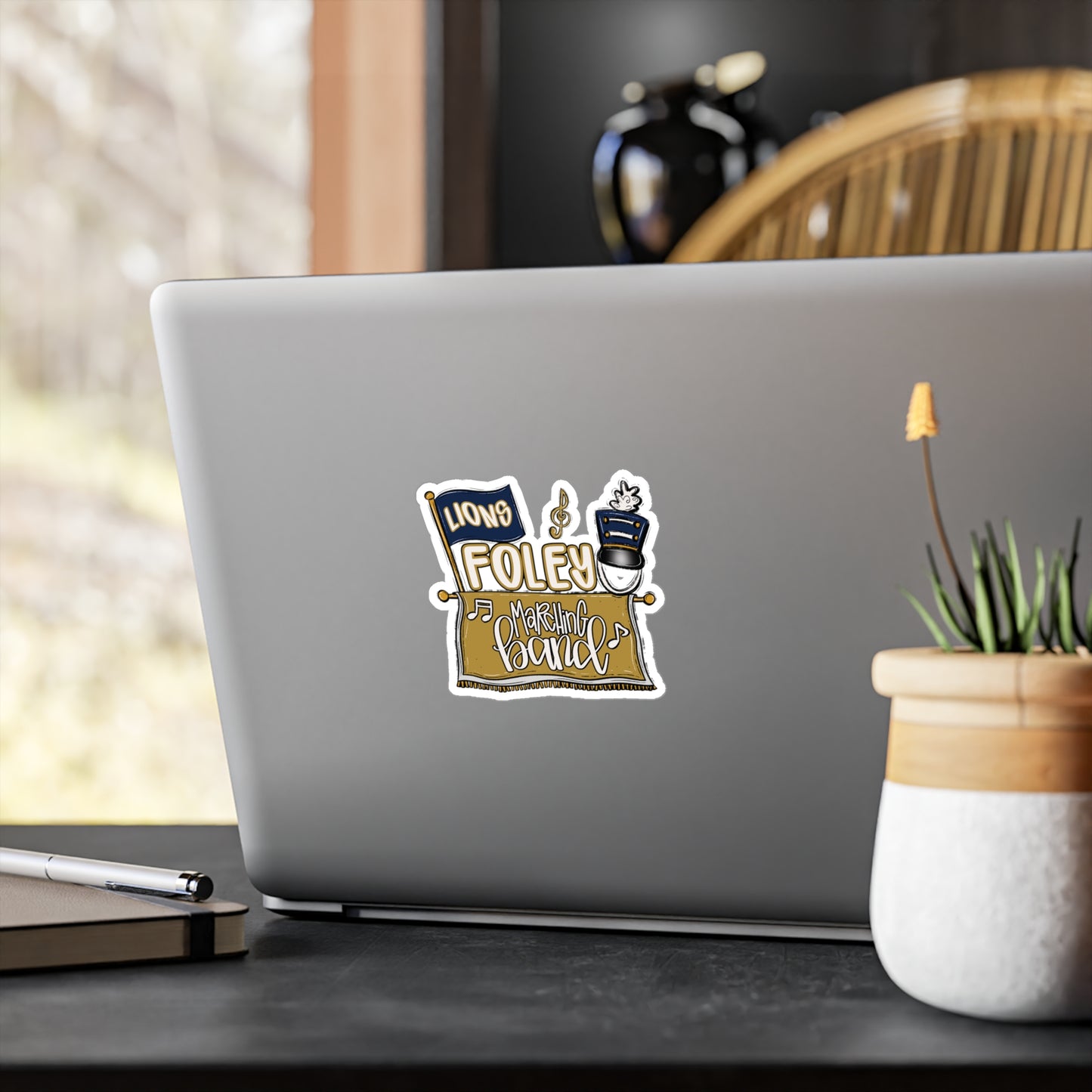 Foley Lions Marching Band Vinyl Decals