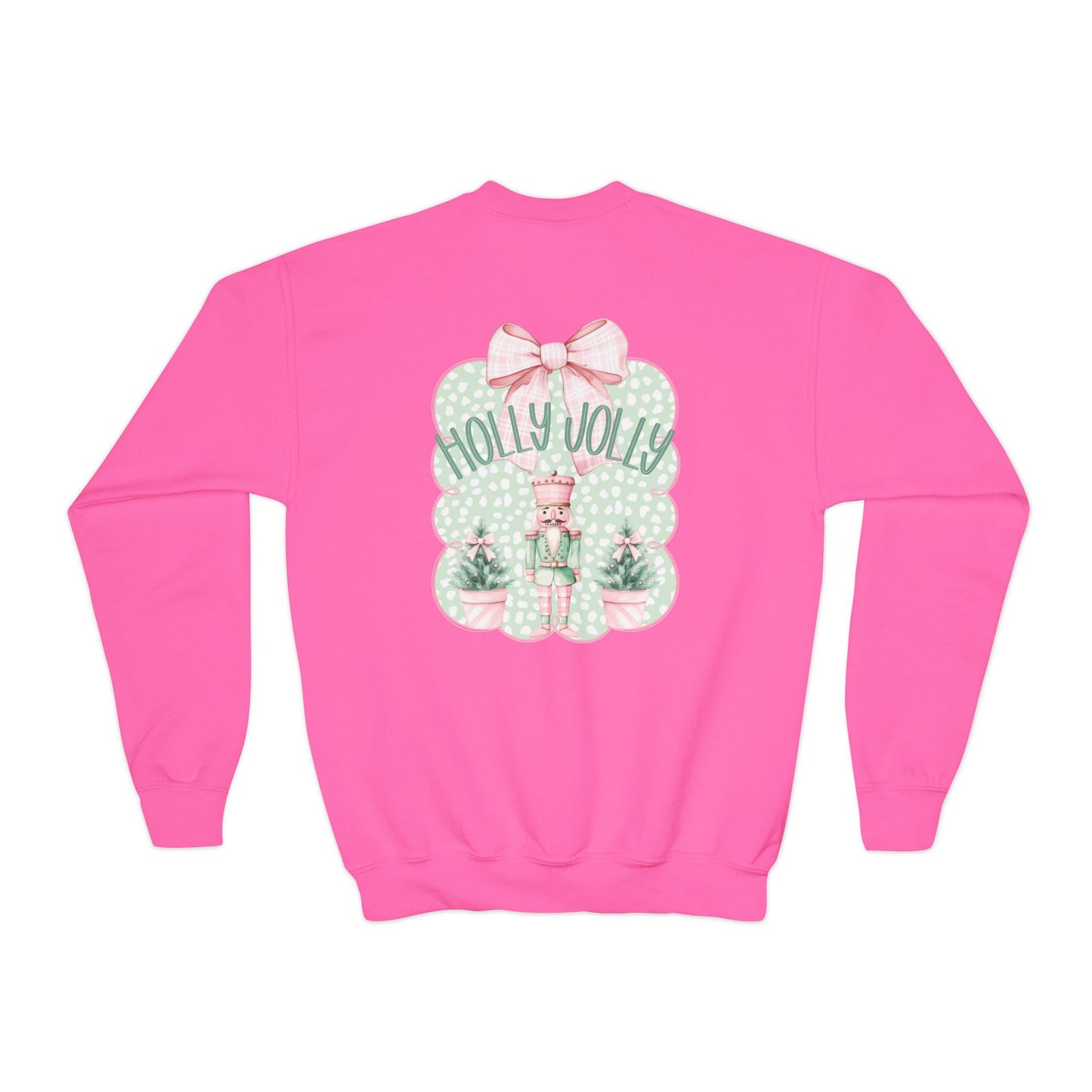 Youth Holly Jolly Nutcracker Sweatshirt - Gildan
