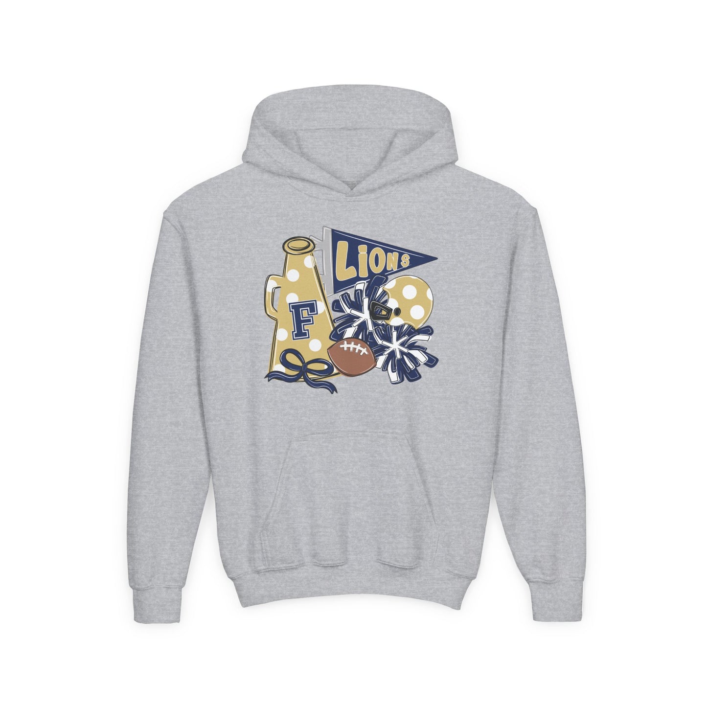 Youth Football Team Spirit Hoodie