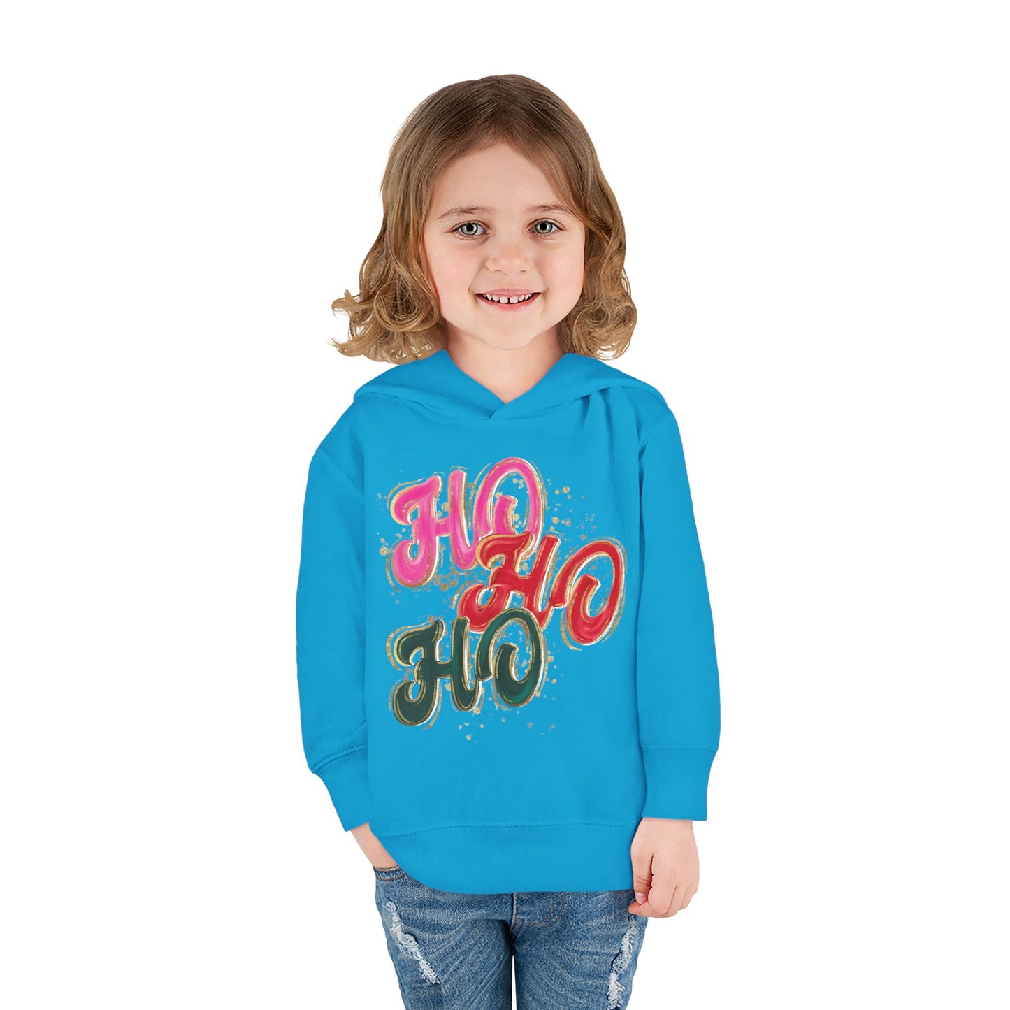 Toddler HO HO HO Hoodie - Rabbit Skins Brand