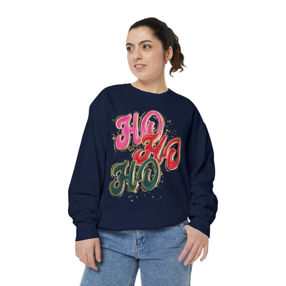 HO HO HO Sweatshirt Comfort Colors