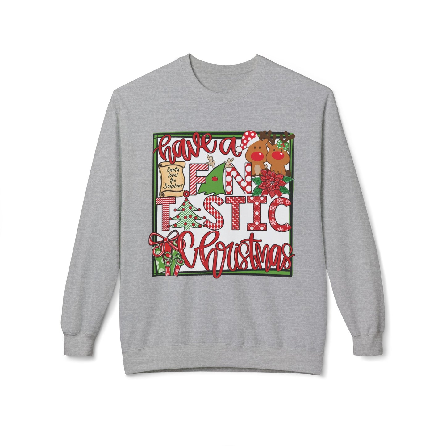 GS Dolphins Christmas - Gildan