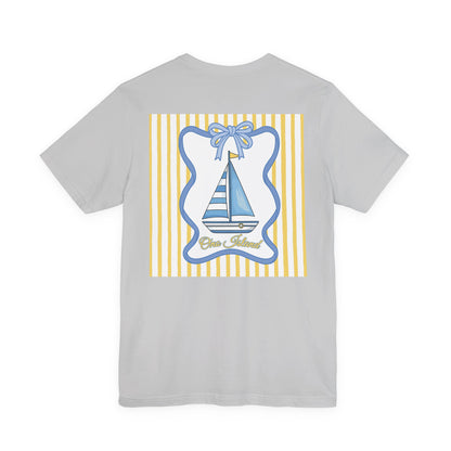 Adult Coquette Sailboat Tee - Bella Canvas