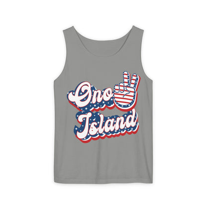 Ono Island Peace Tank Top - Unisex Comfort Colors