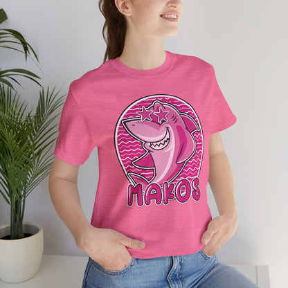 Adult Preppy Makos Tee - Bella Canvas