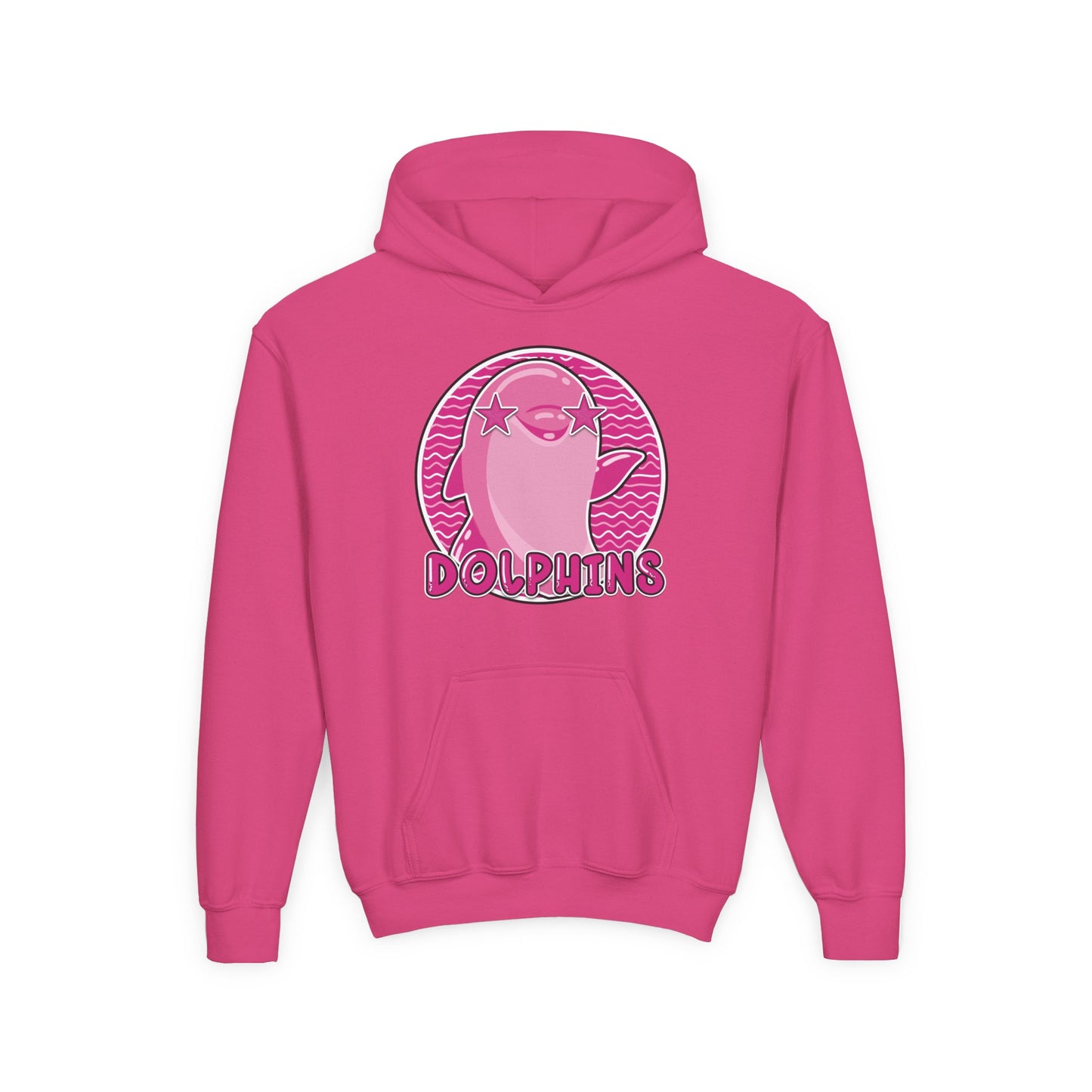 Youth Dolphin Preppy Starry Hoodied
