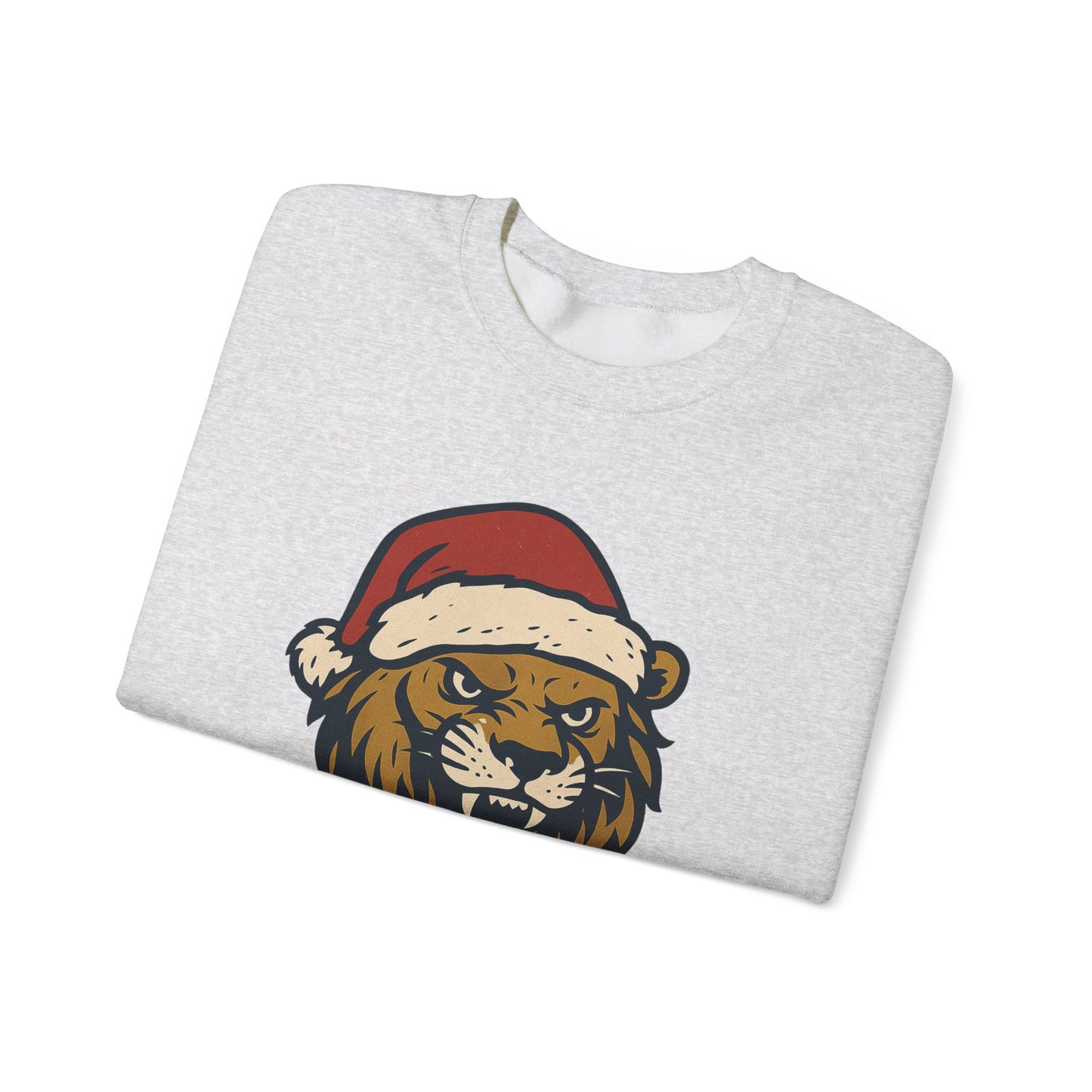 Merry Christmas Lions Sweatshirt — Gildan