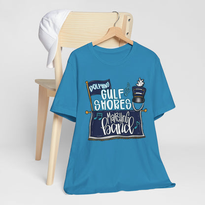 Adult Gulf Shores Band Tee - Bella Canvas