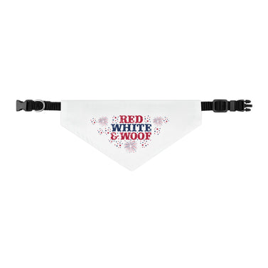 Small Red, White & Woof Design for Dogs
