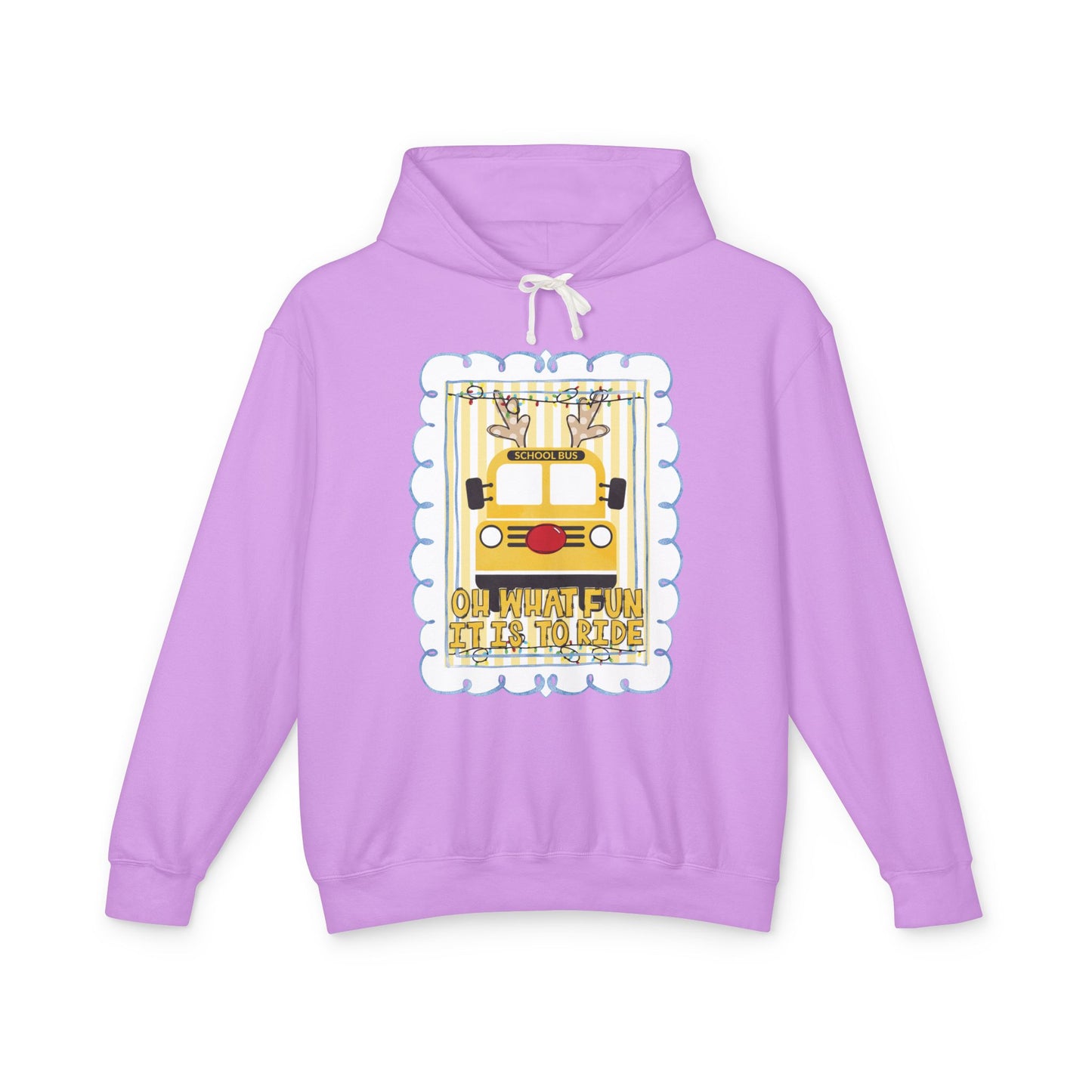 Christmas Bus Driver Hoodie -  Comfort Colors