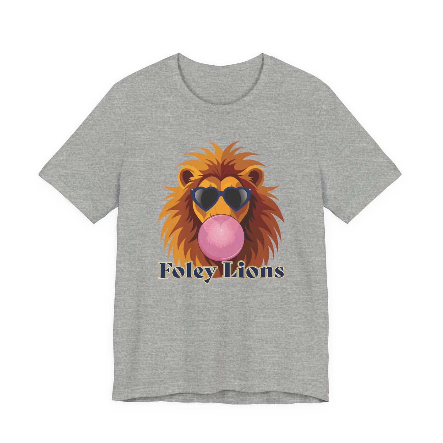 Adult Lions Bubble Poppin Tee - Bella Canvas