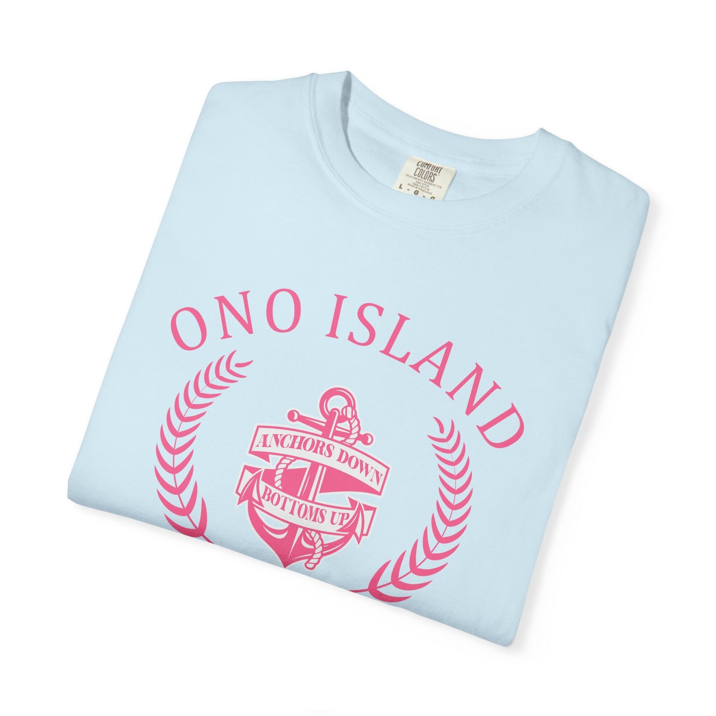 Ono Island Pink Boat Club - Comfort Colors