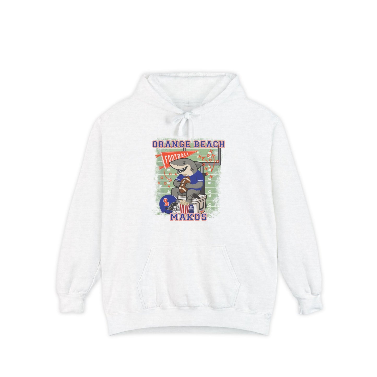 Adult Makos Tailgate Time Hoodie Comfort Colors