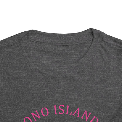 Ono Island Kids Club Toddler Pink Tee - Bella Canvas