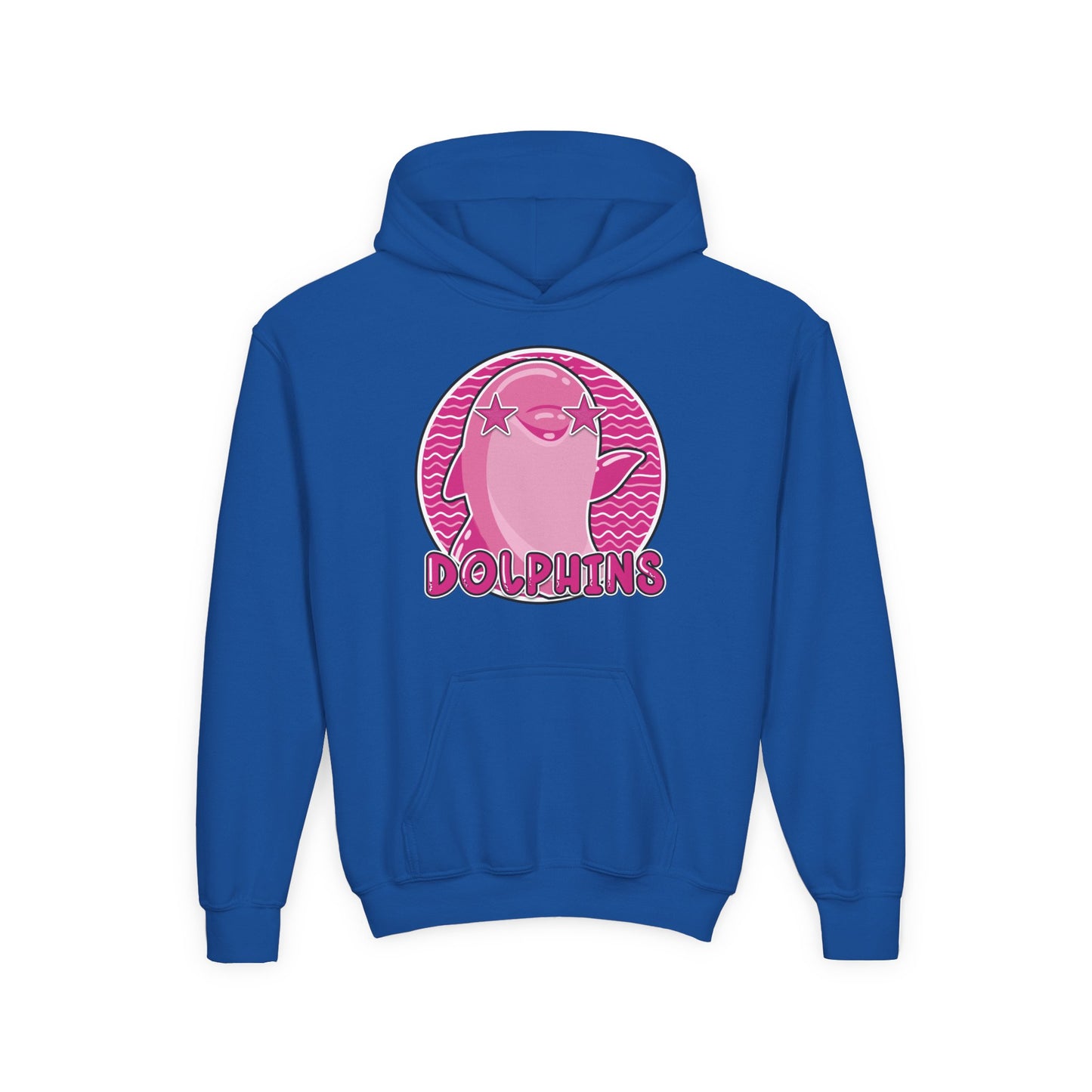 Youth Dolphin Preppy Starry Hoodied
